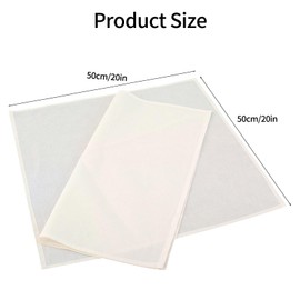 4 PCS Cheese Cloths for Straining, Reusable and Washable Muslin Cloths for Cooking, Cheesecloth Grade 100 Cheese Cloth for Filtering Juice Cheese Tea Coffee Cooking Butter Baking 50X50cm