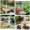Solar Water Fountain for Bird Bath with Seperate Solar Panel