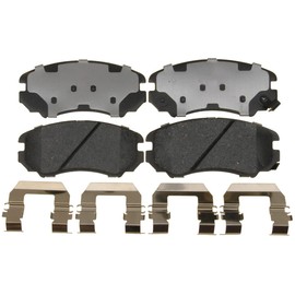 AUTO DN 1X Front Brakes Brake Pads Disc Brake Pad Set For Kia Soul 2010 2011 2012 2013 For Hyundai Sonata 2004 2005 2006 2007 2008 2009 2010 For Hyundai Elantra 2008 2009 2010 2007 For Saab 9-5 2010