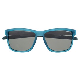 O'NEILL 9006 2.0 Men's Square Sunglasses, Matte Blue Crystal/Light Gunmetal, 56 mm