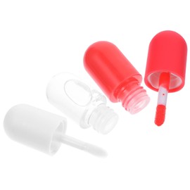 Housoutil 2pcs Nourishing Plumping Lip Oil Moisturizing Lip Gloss for Hydration and Care Flavored Treatment for Dry Strawberry for Daily Use