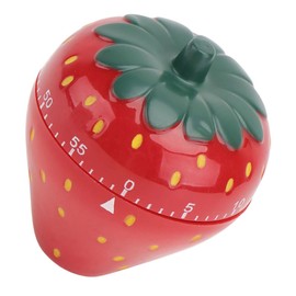 LABRIMP Home Use Timer Strawberry Design Mechanical Kitchen Timer for Cooking Baking