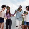20 Pack Small Juneteenth Flag Stick 5'' x 8'' -