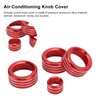 AC Switch Ring Volume Knob Cover Aluminium Alloy Stylish Perfect