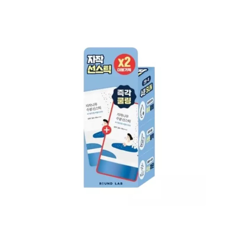 Product Detail Reference 라운드랩 자작나무 수분 선스틱 19g 더블기획 Round