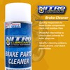 Nitro Lubricants Brake Cleaner – Fast-Drying, Non-Chlorinated Formula Removes Grease,