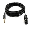 System-S Audio Cable 5 m XLR 3-Pin Female to 6.35