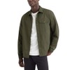 Dockers Men's Regular Fit Shirt Jacket, Army Green, X-Large