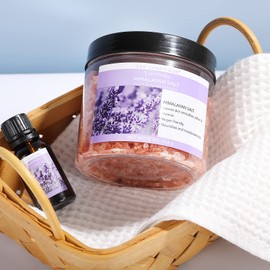 spa luxetique Bath Salts for Soaking, Spa Luxetique Epsom Salts Gifts Set for Women, 3.17lbs Bath Salts for Women, Epsom Salts for Soaking, Mother's Day Christmas Gifts for Woman Mom