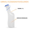 PP Urine Bottle for Men, 1 Litre / 1000 ml,