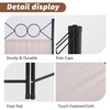 FDW 4 Panel Room Divider and Folding Portable Partition Screen,