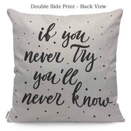 WONDERTIFY Throw Pillow Case Cover Beads of The Mexican People Huichol Ethnic Colorful Soft Linen Pillow Case, Cotton Linen, Multi 91, 18 x 18 Inch