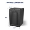 Trygoal 50-Gallon Package Delivery Box for Outside - Resin Storage