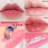 firstfly Pack of 6 Crystal Flower Jelly Lipstick, Long Lasting