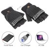 Rechargeable Heated Gloves USB Warm Laptop Glove Full Half Finger
