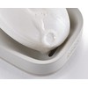 Joseph Joseph Bathroom Slim, Compact, Space Saving Soap Dish Holder,