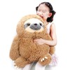 Winsterch Large Plush Sloth Stuffed Animal, Plush Stuffed Animals, Large