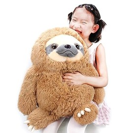 Winsterch Large Plush Sloth Stuffed Animal, Plush Stuffed Animals, Large Plush Sloth Toys,Cute Sloth Plushies Toy, Gifts for Boys and Girls