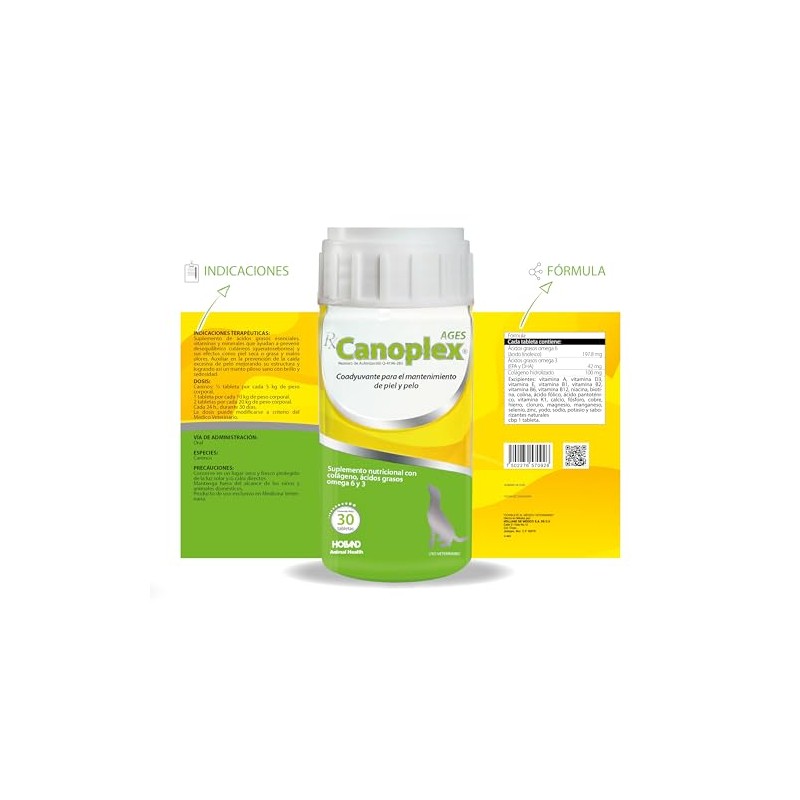 HOLLAND RX Canoplex Ages 30 tabletas