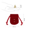 Ouri no Oshi Amulet Skin Protection Red Two People Miniature