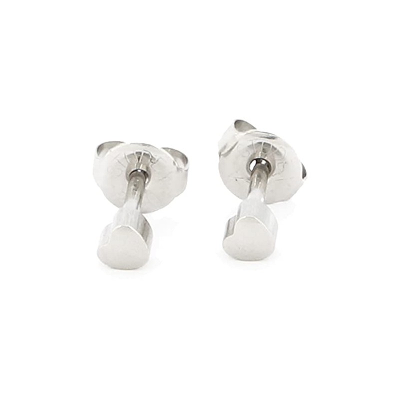 Heart Earrings, No Gemstone