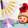 24 Silicone Face Mask Brushes with Spatula - Flexible Applicators