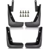 ZTT 4Pcs Car Mud Flaps Splash Guards Fender Mudguard for
