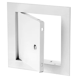 QWORK Aluminum Alloy Access Panel, 6 x 6 Inch Service Shaft Door Panel for Wall and Ceiling Electrical