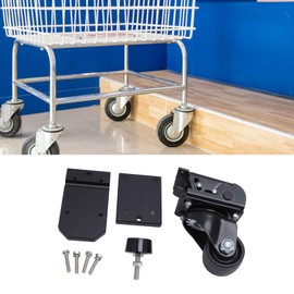Packout Rolling Tool Box Caster Wheel, Front Wheel Kit for Easy Navigation, Foldable for Space-saving Folding with Accessories for Easy Handling