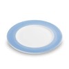 GMUNDNER KERAMIK Dessert Plate Gourmet Diameter 22 cm Variation Blue