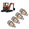 4Pcs Excavator Joystick Handle Hydraulic Button Controller Good Sealing Replacement