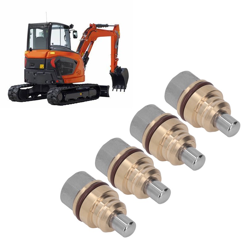 4Pcs Excavator Joystick Handle Hydraulic Button Controller Good Sealing Replacement