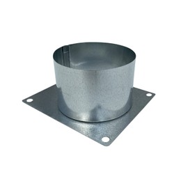 Flange Adapter for Dayton Blower 1TDR3, 4C447, and/or Fasco B45227 by Vent Works