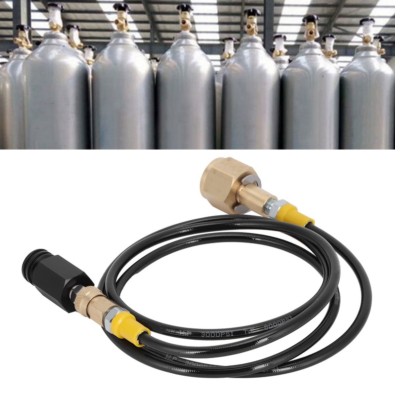 G5/8-14 CO2 Universal External Hose Adapter 1.5 m Soda Black