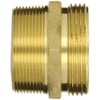Moon 358-3063021 Brass Fire Hose Adapter, Nipple, 3" NPT Male