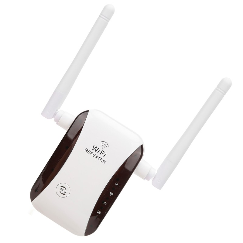 WiFi Range Extender 300mbps 2 Antennas Wireless Signal Repeater Amplifier