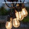 abulber S14 Led Bulbs for Outdoor String Lights,Shatterproof Waterproof Clear