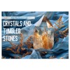 The Radiance of Crystals and Tumbled Stones (Monthly Wall Calendar