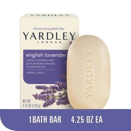 Yardley 2 PACK Yardley London English Lavender with Essential Oils Soap Bar