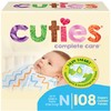 Cuties | Skin Smart, Absorbent & Hypoallergenic Diapers with Flexible