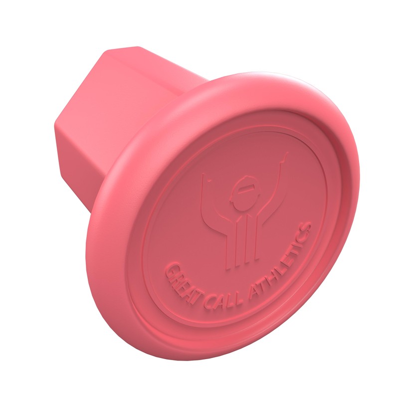 Great Call Athletics 4 Pack Lacrosse Butt Ends (Pink), LAX-810