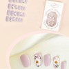 IMRAIN Press on Nails Medium Oval Fake Nails Nude Matte