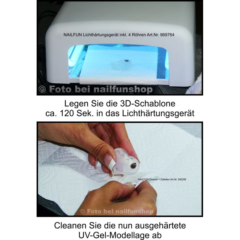 3D Stencil Leaves Sheet for UV Gel and Acrylic -