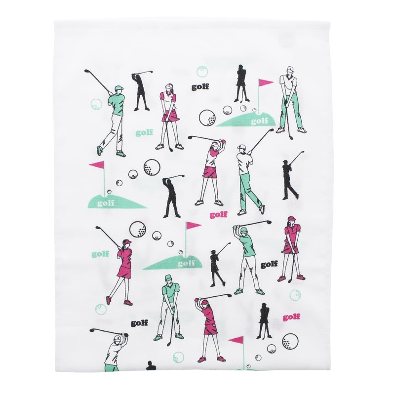 Plus One Sports Cheering Towel for Golf, Set of 2,