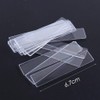 SELECOCO Art Tip Nail Tip Display Panel Transparent Plate Nail