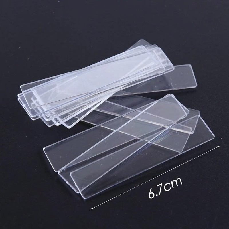 SELECOCO Art Tip Nail Tip Display Panel Transparent Plate Nail