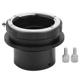 Macro Lens Adapter for Nikon F Lens Mount to 1.25in Eyepiece Telescope Camera Adapter
