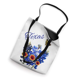 Texas Wildflower Butterfly Home State Bluebonnet Gift Design Tote Bag