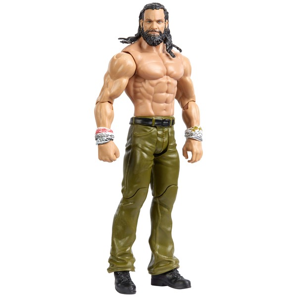 WWE Elias Action Figure in 6-inch Scale with Articulation & Ring Gear, Series #98