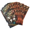 docsmagic.de 4 x 100 Art Card Sleeves Zombies Elves Dragons